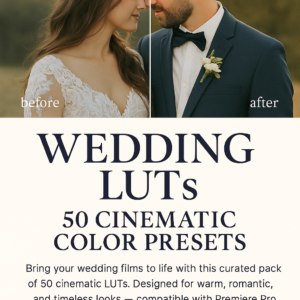 Premiere Pro Color Grading LUT Pack